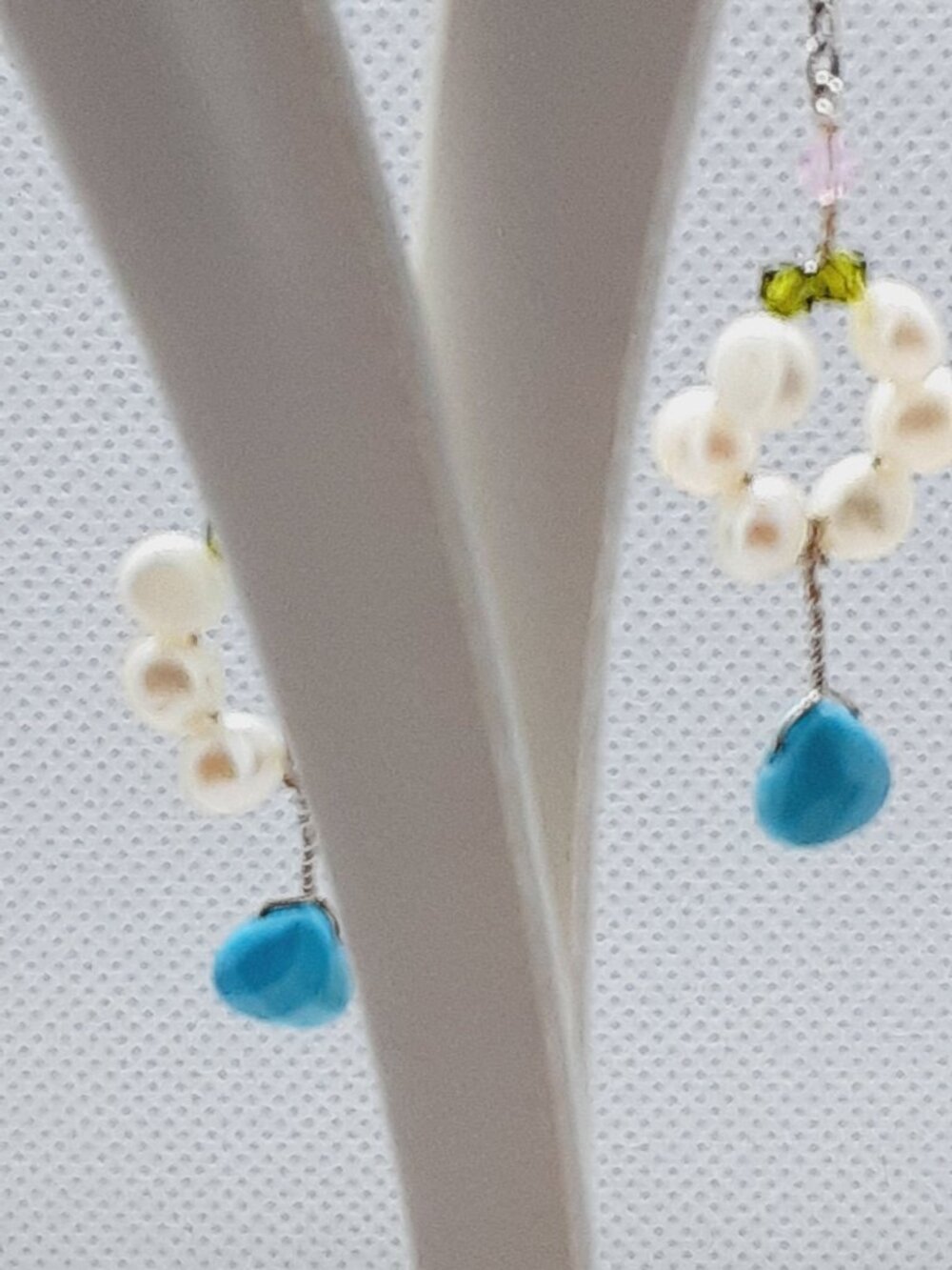 NEW Ivy Stella 3 inch drop french wire earrings - Picture 4 of 6